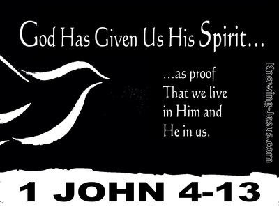 1 John 4:13